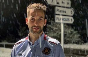 Albert Donaire acusa a España de estar detrás del atentado de Barcelona y define a la Policía de «terroristas uniformados» El mosso Albert Donaire.