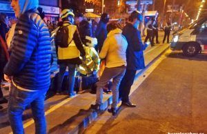 Atropellan a un manifestante independentista en la 134ª noche consecutiva de cortes en la Meridiana Atropello de un independentista en la Meridiana