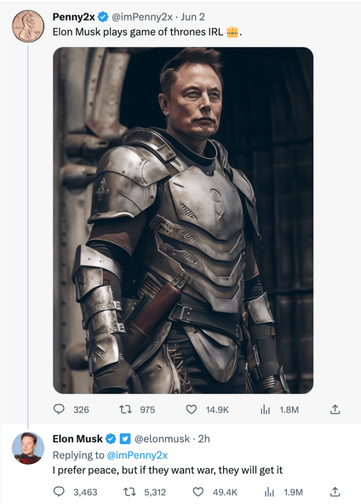 Tuit de Elon Musk sobre la censura en redes sociales