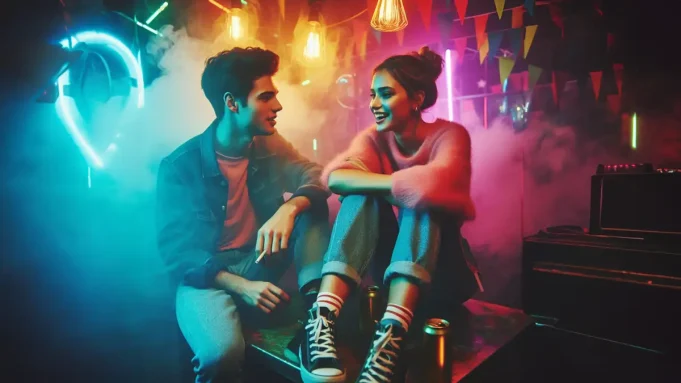 conocer-gente-en-los-90 Gente joven en una discoteca en 1990