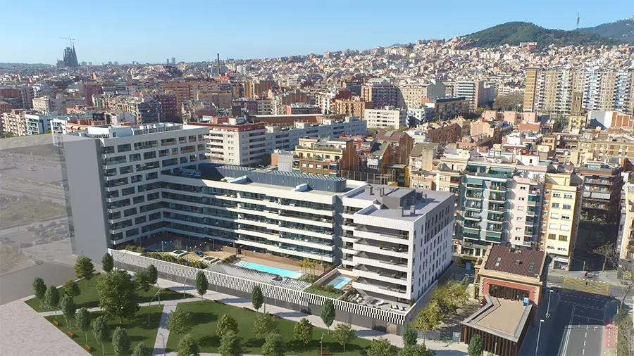 Edificio nuevo en Sagrera