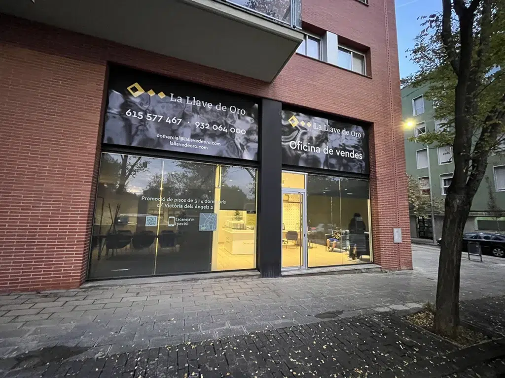 Oficina de La Llave de Oro donde podrás informarte de obra nueva en Barcelona y alrededores