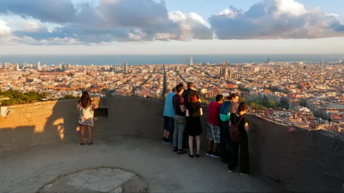 Bunkers del Carmel en Barcelona Bunkers del Carmel en Barcelona (vistas panorámicas)