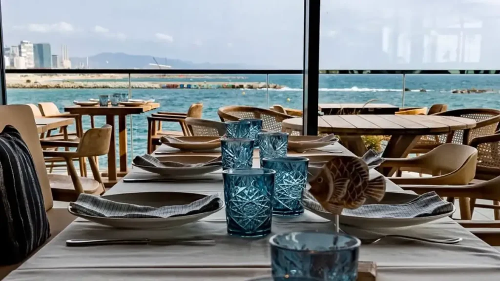 Restaurante El Cangrejo Loco en el Puerto Olímpico de Barcelona