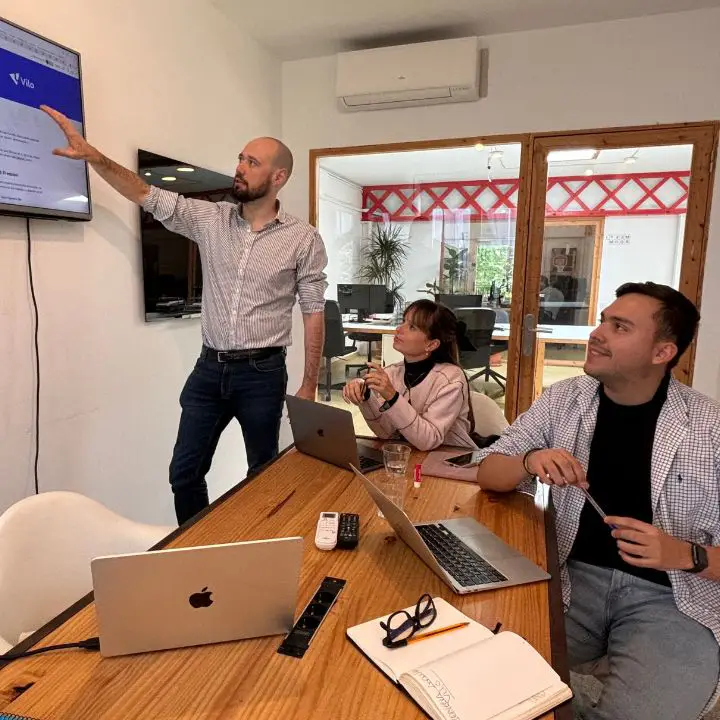 Equipo de la Agencia Vilo Comunicación