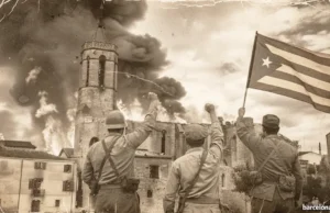 Iglesia de San Esteban de Granollers. Cómo ERC la destruyó en la Guerra Civil Iglesia de San Esteban de Granollers quemada por milicianos republicanos en 1936