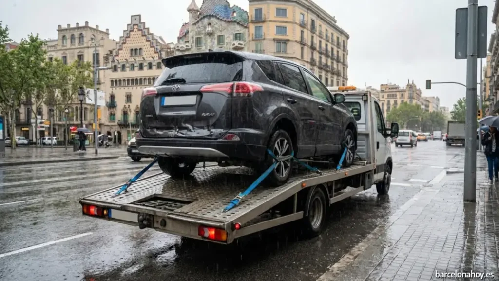 ¿Cuánto vale una grúa en Barcelona hoy?
