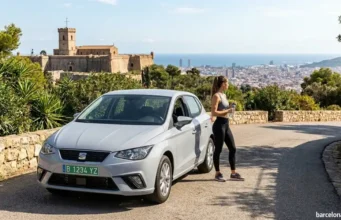 Cómo conseguir matrículas o placas verdes temporales para un coche importado en Barcelona Placas verdes en una matrícula en Barcelona