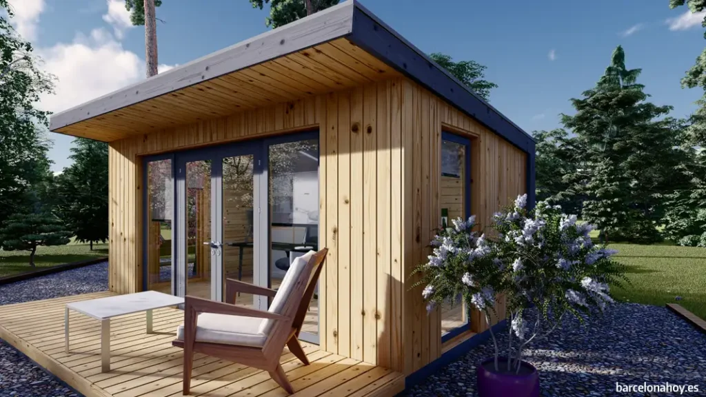Casa prefabricada de madera