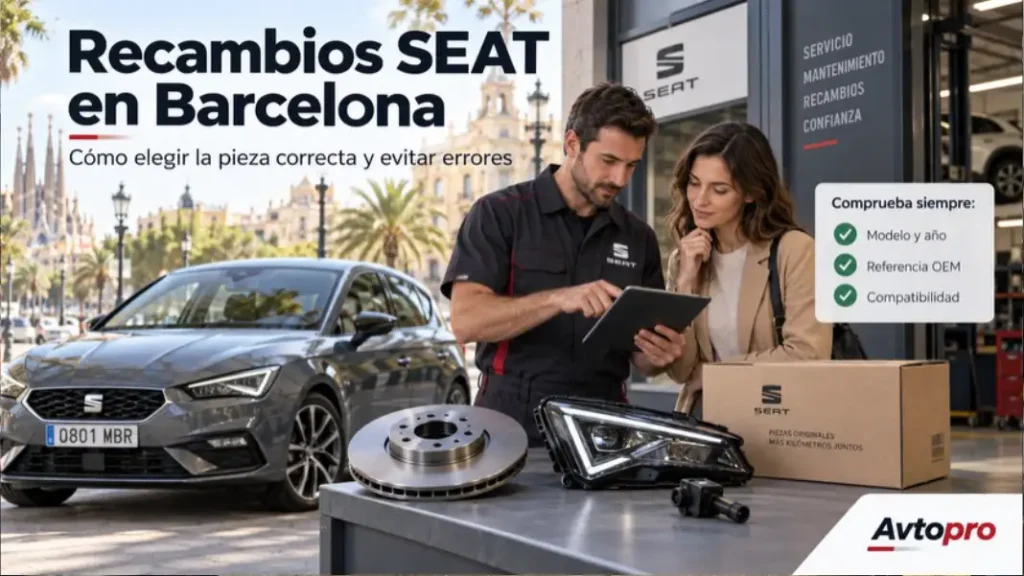 Recambios SEAT en Barcelona
